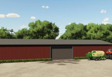 Metal Hall With Silo version 1.0.0.0 for Farming Simulator 2022