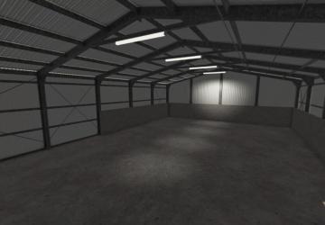 Metal Hall With Silo version 1.0.0.0 for Farming Simulator 2022