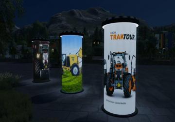 Modern Advertising Pillar version 1.0.0.0 for Farming Simulator 2022