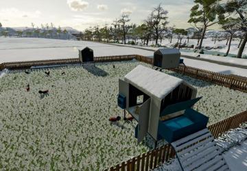 Modern Coop Chicken Husbandry version 1.0.0.0 for Farming Simulator 2022