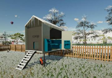 Modern Coop Chicken Husbandry version 1.0.0.0 for Farming Simulator 2022