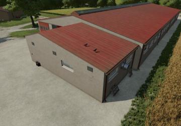 Modern Cow Barn And Garage Pack version 1.0.0.0 for Farming Simulator 2022