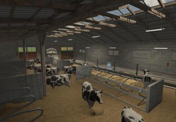 Modern Cow Barn version 1.0.0.0 for Farming Simulator 2022