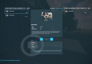 Move Husbandry Animals version 1.0.0.0 for Farming Simulator 2022