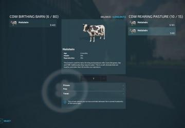 Move Husbandry Animals version 1.0.0.0 for Farming Simulator 2022