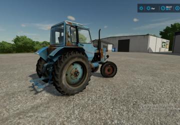 MTZ-80 version 1.0 for Farming Simulator 2022 (vFarming Simulator 22)