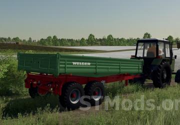 Multi Brand Trailer 4to version 1.2.3.0 for Farming Simulator 2022 (v1.13.x)