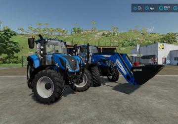 New Holland T5 Series version 5 for Farming Simulator 2022