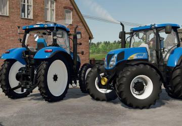 New Holland T6 4 & 6cyl Pack version 1.0.0.0 for Farming Simulator 2022