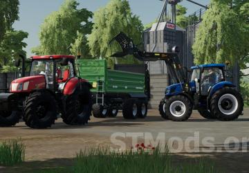 New Holland T6 Tier 4A version 1.0.1.0 for Farming Simulator 2022