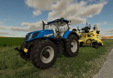 New Holland T7.290 version 4.0 for Farming Simulator 2022
