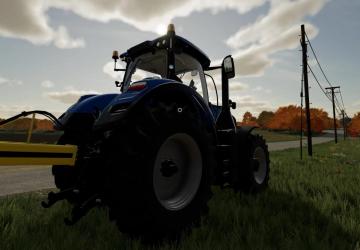 New Holland T7.290 version 4.0 for Farming Simulator 2022