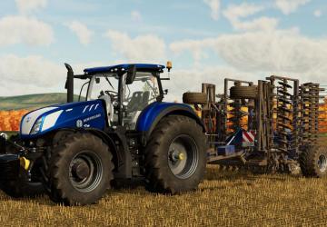 New Holland T7 HD Tier4F version 1.0.0.0 for Farming Simulator 2022