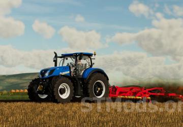 New Holland T7 HD Tier4F version 1.2.0.0 for Farming Simulator 2022