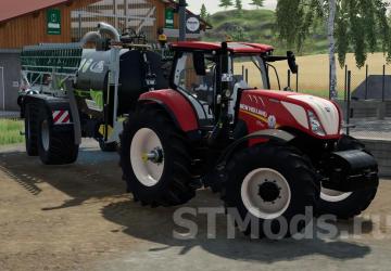 New Holland T7 Series version 1.5.0.0 for Farming Simulator 2022