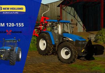 New Holland TM 120 version Beta for Farming Simulator 2022