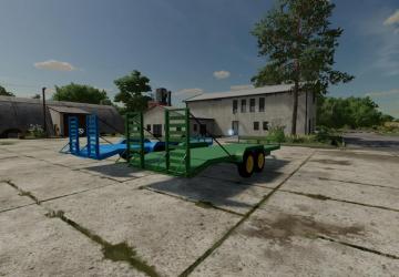 Low bed trailer version 1.0.0.0 for Farming Simulator 2022 (v1.3.1)