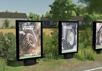 Nokian 23 Advertising Window version 1.0.0.0 for Farming Simulator 2022