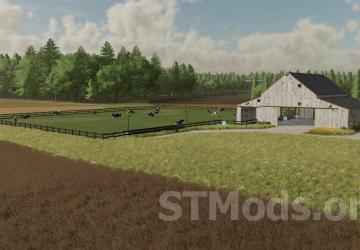 Old Cow Barn version 1.2.0.0 for Farming Simulator 2022