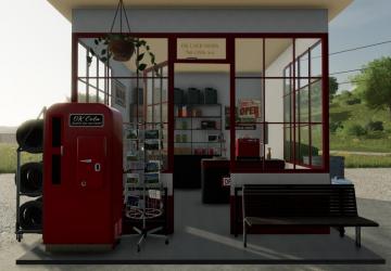 Old Gas Station version 1.0.0.0 for Farming Simulator 2022 (v1.7x)