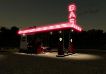 Old Gas Station version 1.0.0.0 for Farming Simulator 2022 (v1.7x)