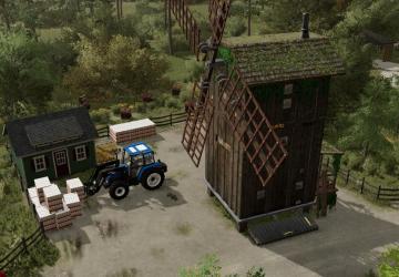 Old Grain Mill version 1.2.0.0 for Farming Simulator 2022