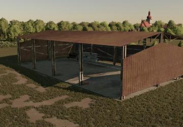 Old Rusty Shed 25x13m version 1.0.0.0 for Farming Simulator 2022