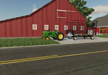 Old School Freestall version 1.0.0.0 for Farming Simulator 2022