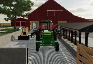 Old School Freestall version 1.0.0.0 for Farming Simulator 2022