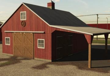 Old Wooden Barn version 1.0.0.0 for Farming Simulator 2022