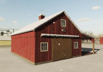 Old Wooden Barn version 1.0.0.0 for Farming Simulator 2022