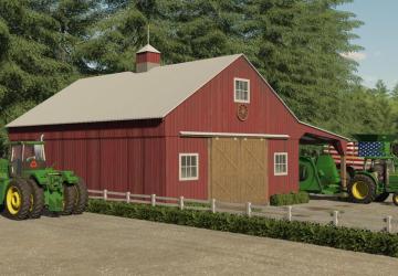 Old Wooden Barn version 1.0.0.0 for Farming Simulator 2022