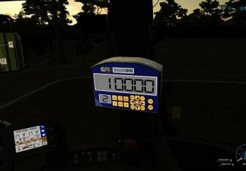 Onboard Scale (Prefab*) version 1.0.0.0 for Farming Simulator 2022