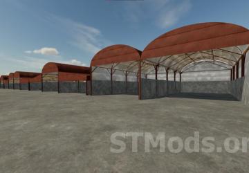 Pack Of Irish Round Sheds version 1.1.0.0 for Farming Simulator 2022