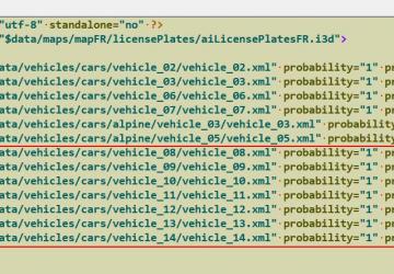 Pack Traffic Cars version 1.0.0.0 for Farming Simulator 2022 (v1.14.0.0)