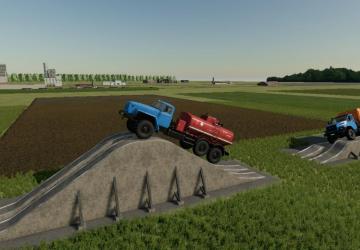 Pack of placeable ramps version 1.0.0.2 for Farming Simulator 2022 (v1.6)