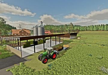 Pallet And Bale Storage Hall version 1.0.0.0 for Farming Simulator 2022