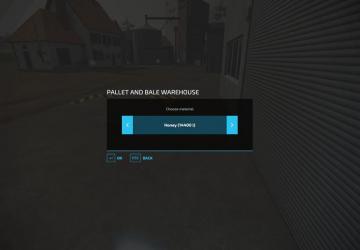 Pallet And Bale Warehouse version 1.0.1.0 for Farming Simulator 2022
