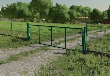 Panel Fence And Gates version 1.0.0.1 for Farming Simulator 2022