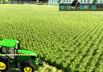 Penalty For Crop Destruction version 1.0.0.1 for Farming Simulator 2022