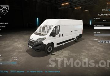 Peugeot Boxer version 2.0.0 for Farming Simulator 2022