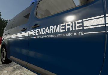 Peugeot Expert Gendarmerie version 4.0.0.0 for Farming Simulator 2022