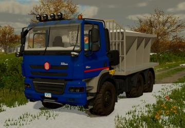 Phoenix Flatbed/Salt Truck version 1.0.0.0 for Farming Simulator 2022