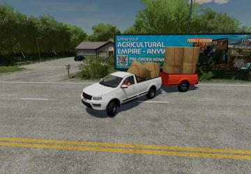 PickUp Trailer version 1.0.0.0 for Farming Simulator 2022