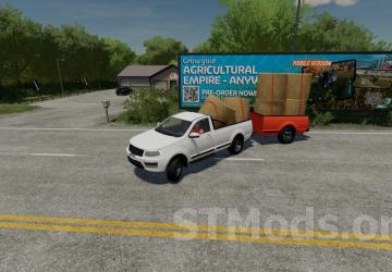 PickUp Trailer version 1.1.0.0 for Farming Simulator 2022