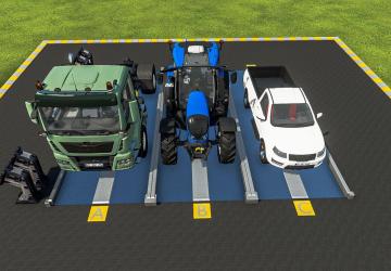 Pit Mechanical Parking version 1.0.0.0 for Farming Simulator 2022