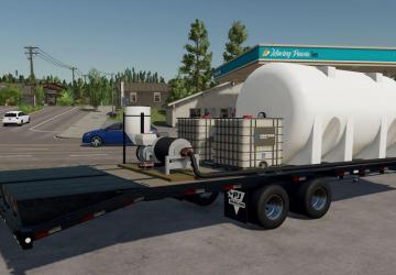 PJ Nurse low loader trailer version 1.0.0.0 for Farming Simulator 2022