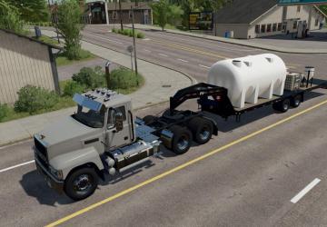PJ Nurse low loader trailer version 1.0.0.0 for Farming Simulator 2022