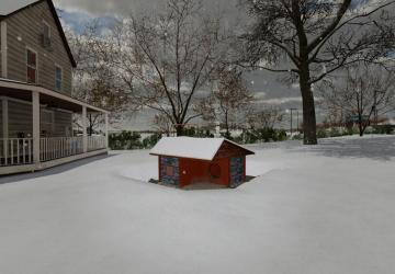 Placeable Big DogHouse version 1.0.0.0 for Farming Simulator 2022