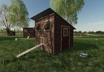 Placeable Chicken Coop version 1.0.0.0 for Farming Simulator 2022